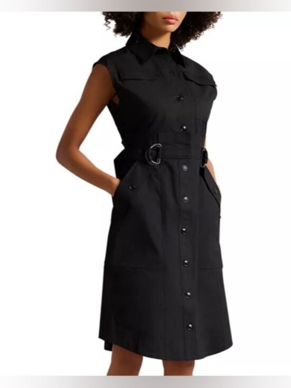 Ted Baker Zamya Utility Paperbag Waist Dress
